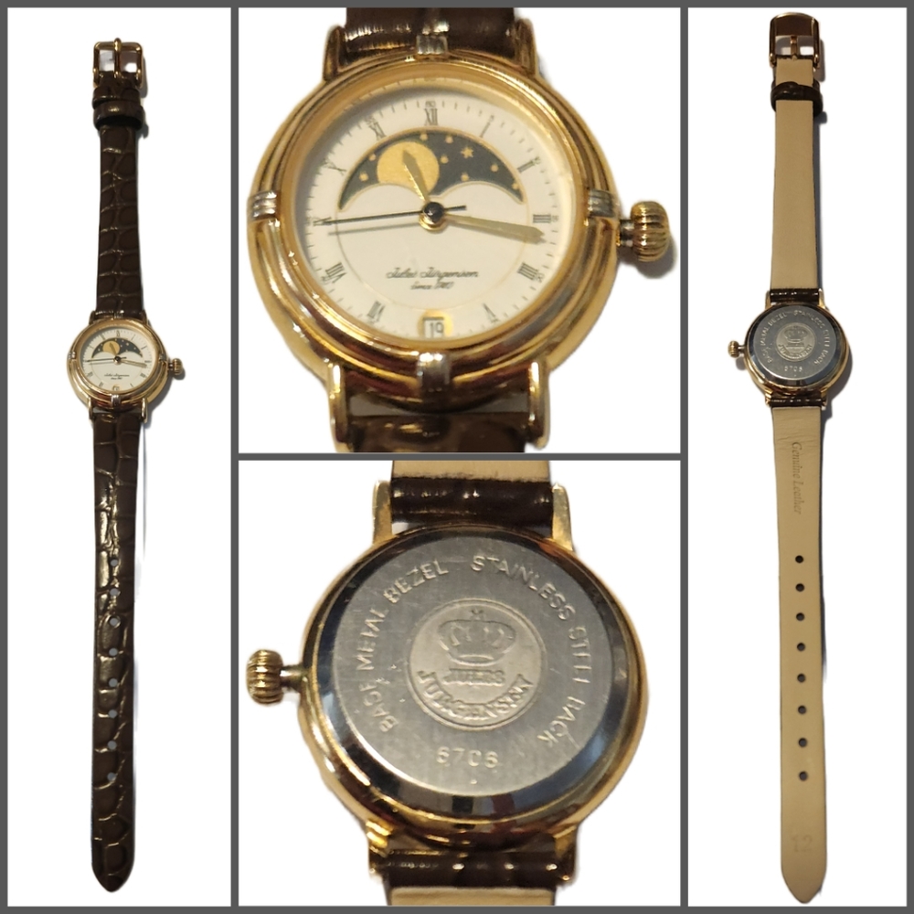 Ladies Jules Jorgensen Moon Phase Watch